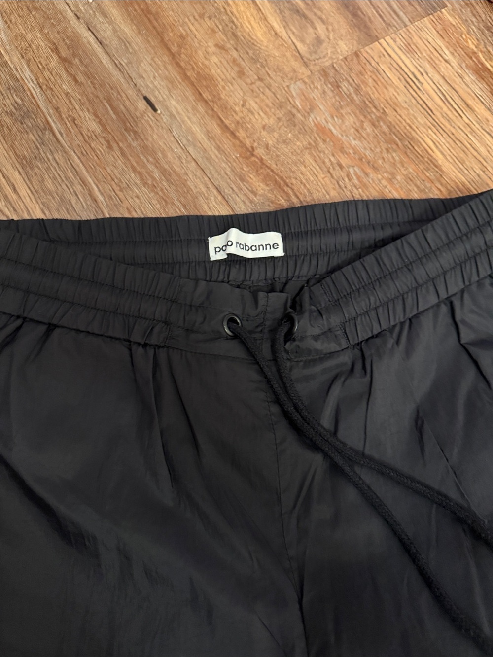 Paco Rabanne Black Lightweight Elastic Waist Pants
